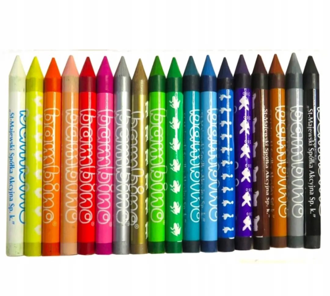 Bambino Wasco Krijtjes Set - 18 Kleuren