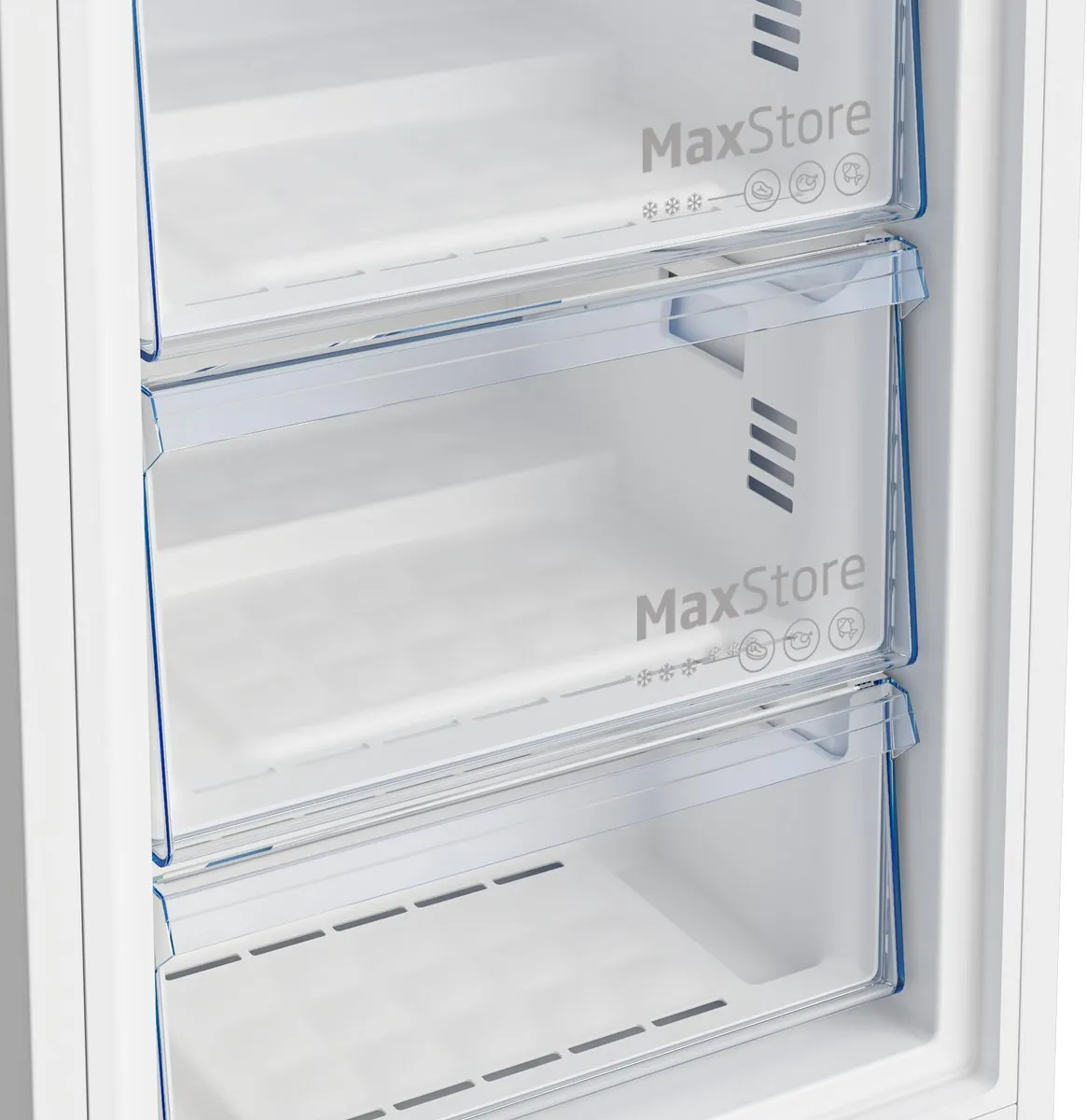 Beko B5RFNE274W Diepvrieskast No-Frost 220L - 5 Lades - Wit