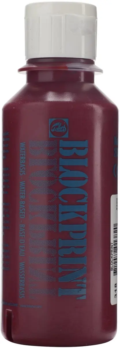 Talens Blockprint Dekkende Verf 250ml - Karmijn 318