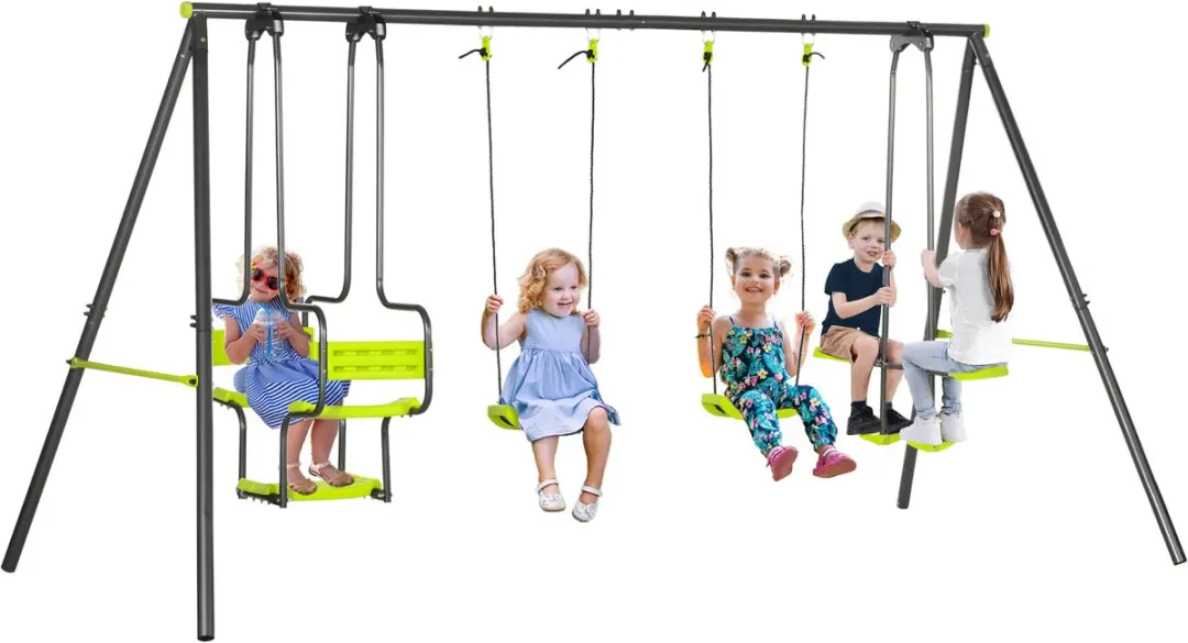 Outsunny Kinderschommel 355x184x186cm