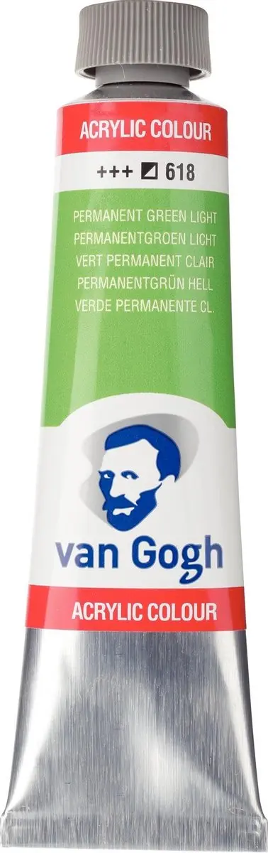 Van Gogh Acrylverf 618 Permanentgroen Licht 40ml