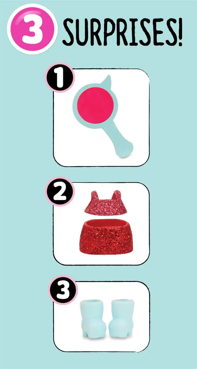 LOL Surprise! Fashion Crush Eye Spy - Bonte kleuren - afbeelding 6 van 6