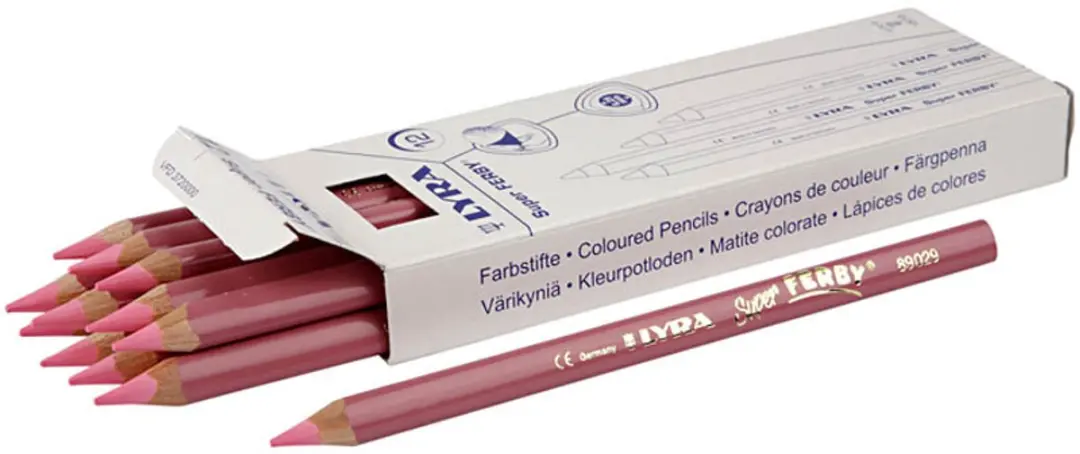Lyra Super Ferby Kleurpotloden Roze