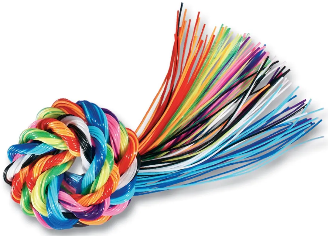 Folia Scoubidou BASIC MIX Vlechtkoorden 1,8mm - 50 Stuks