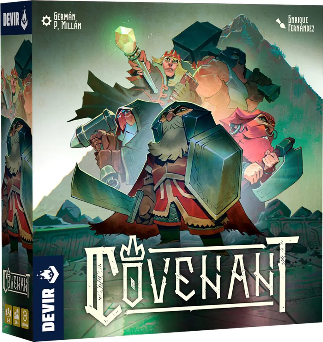 Asmodee Covenant Bordspel - 1-4 Spelers - DIS-COVENANT