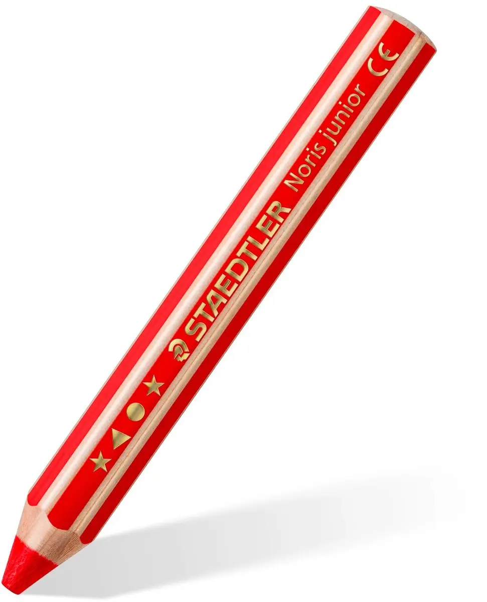 STAEDTLER Noris Junior Zeskant Neon Potloden - 4 Stuks