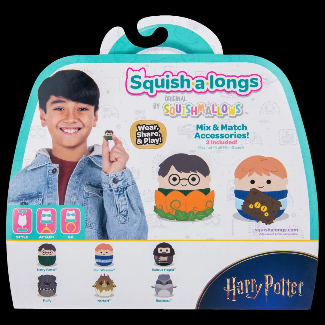 Squishmallows SQUISH-A-LONGS SQAL0187 Harry Potter Stijl - 1 Stuk - Multi