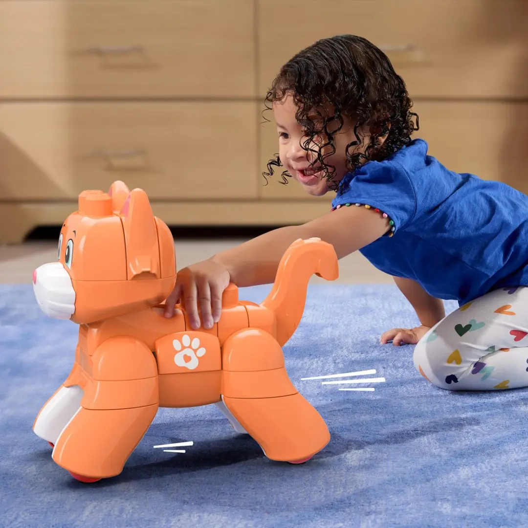 Mega Bloks Fisher-Price Rollende Kitten - 26 Stukken