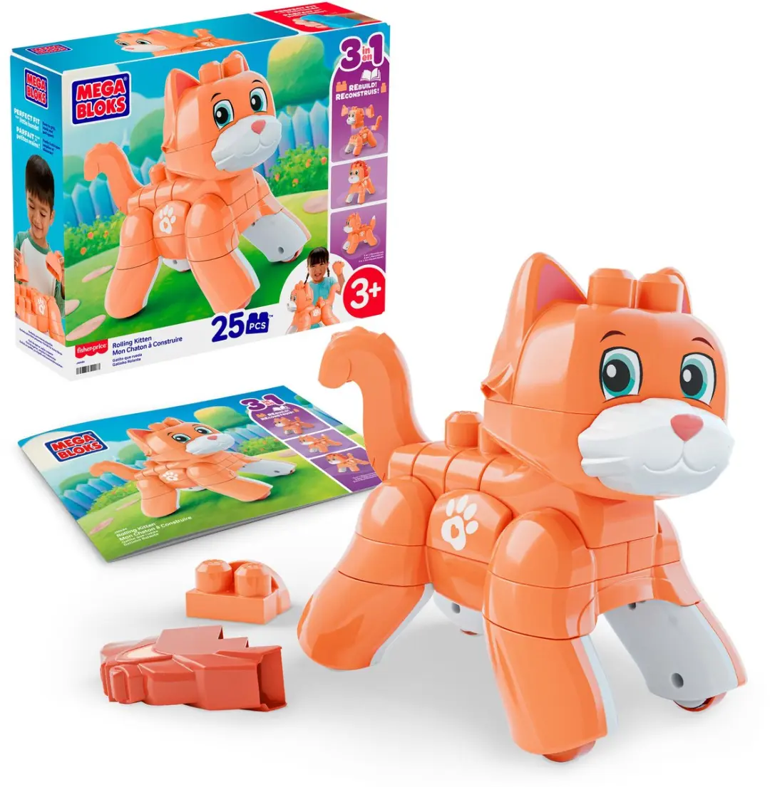 Mega Bloks Fisher-Price Rollende Kitten
