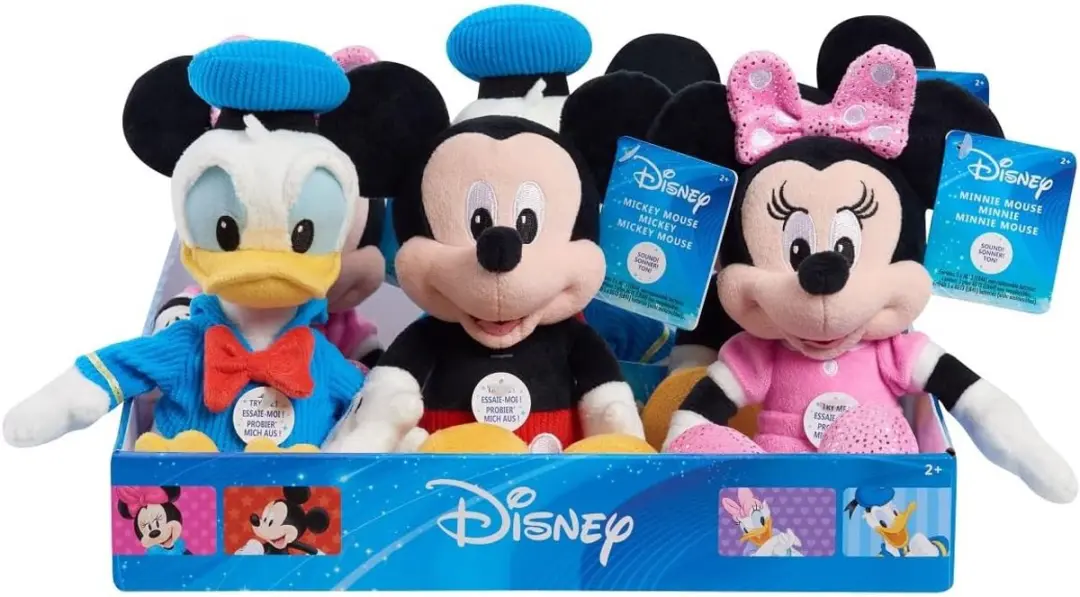 Disney Donald Duck Pluche Knuffel 20cm - Geluid