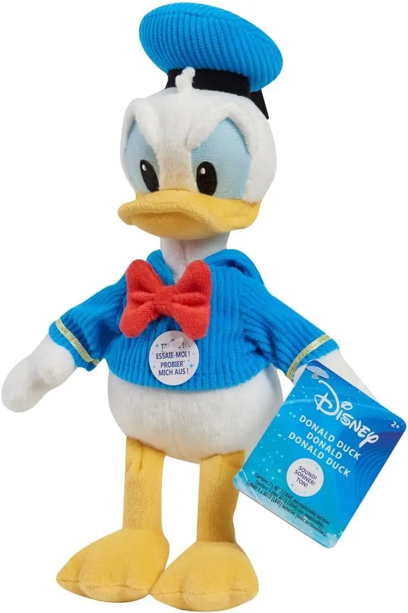 Disney Donald Duck Pluche Knuffel 20cm - Geluid