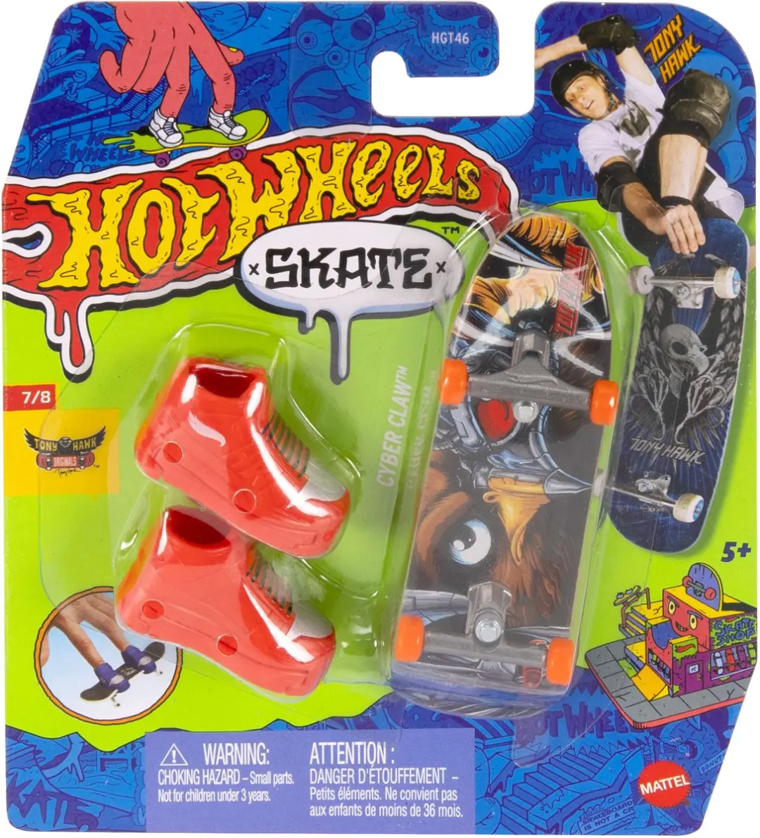 Hot Wheels SKATE Cyber Claw HVJ94