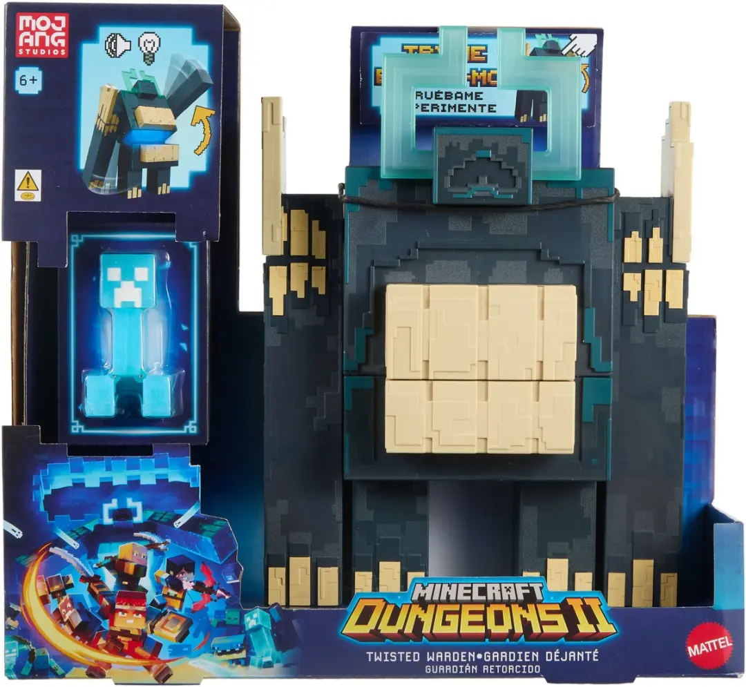 Mattel Minecraft Spicewood Figuur - Licht & Geluid JMK46 - Meerkleurig