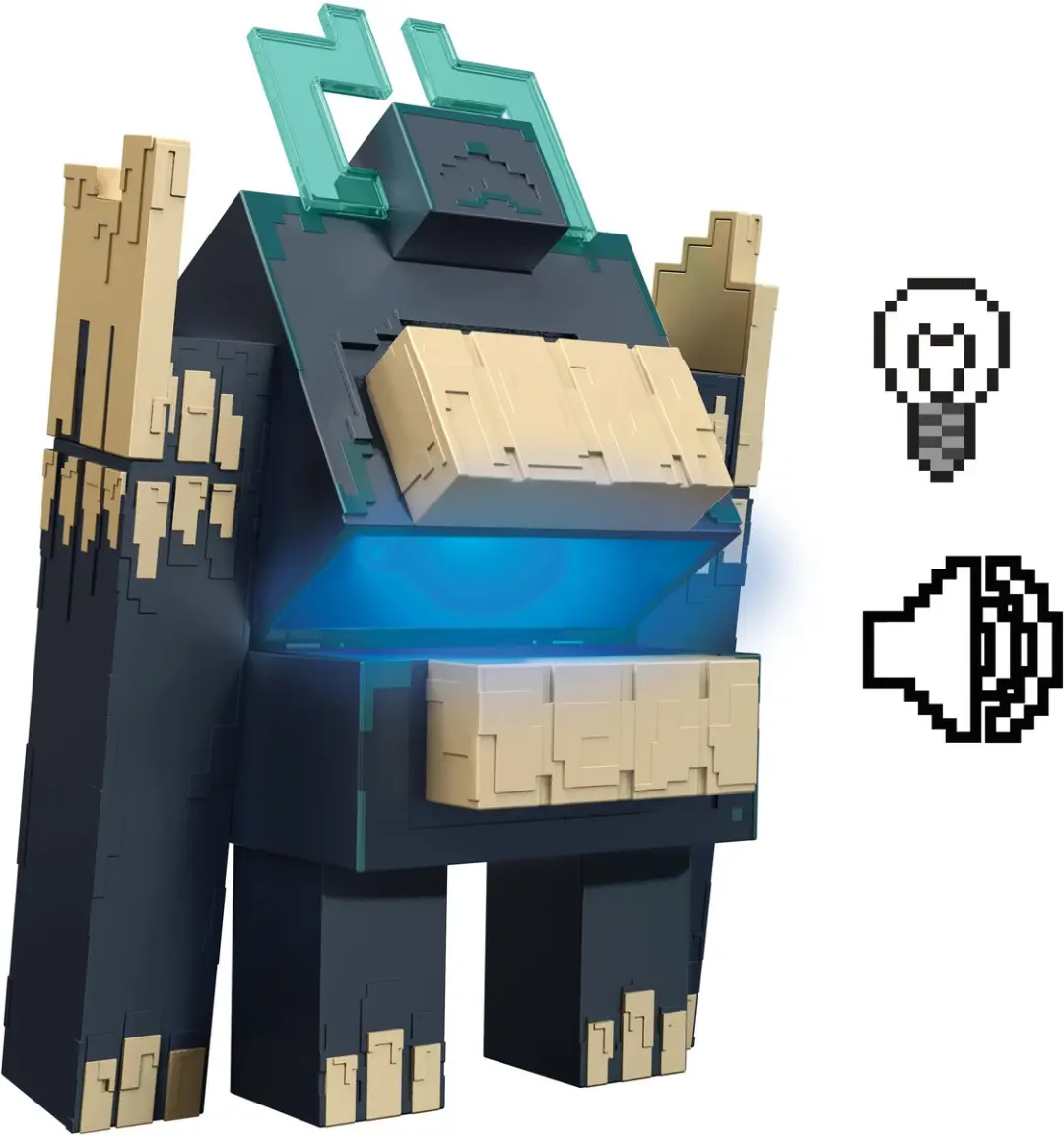 Mattel Minecraft Spicewood Figuur - Licht & Geluid JMK46 - Meerkleurig