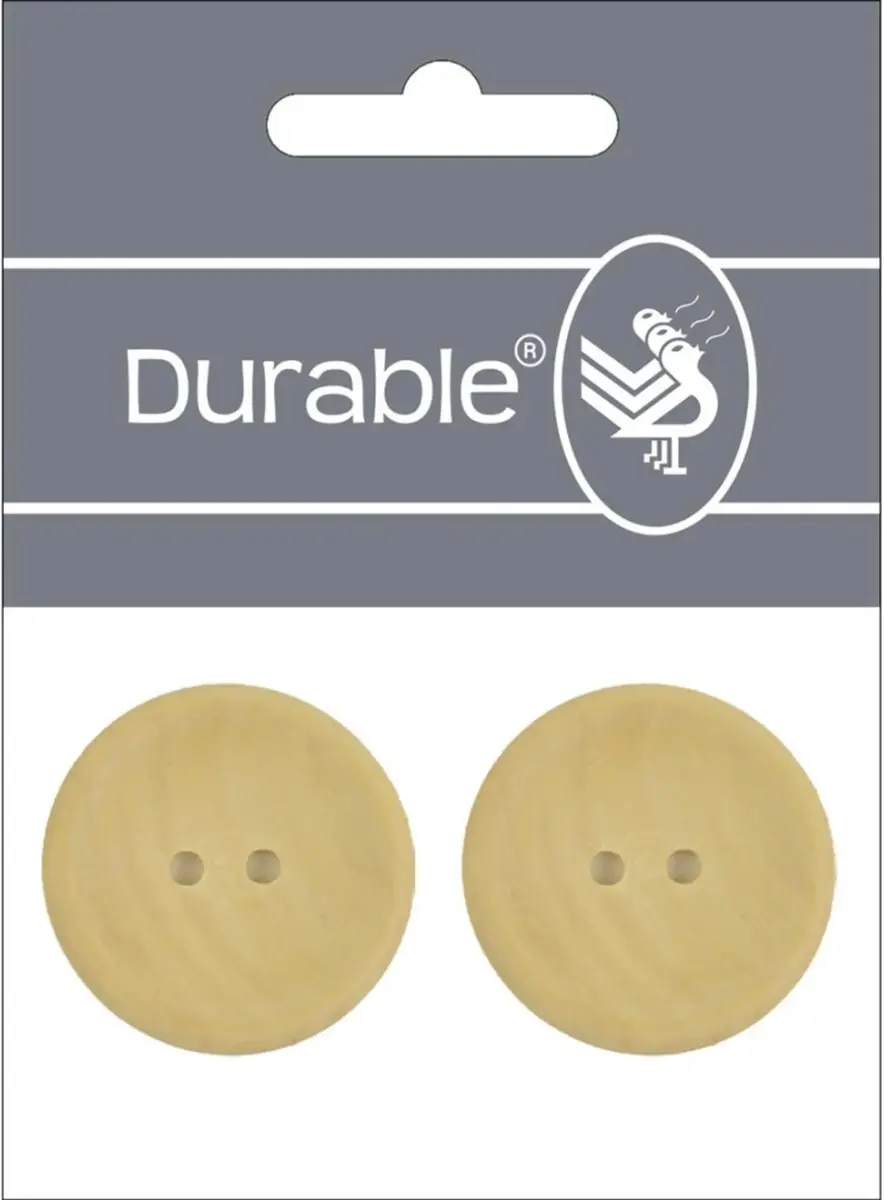 Durable Knoop Blanco 30mm