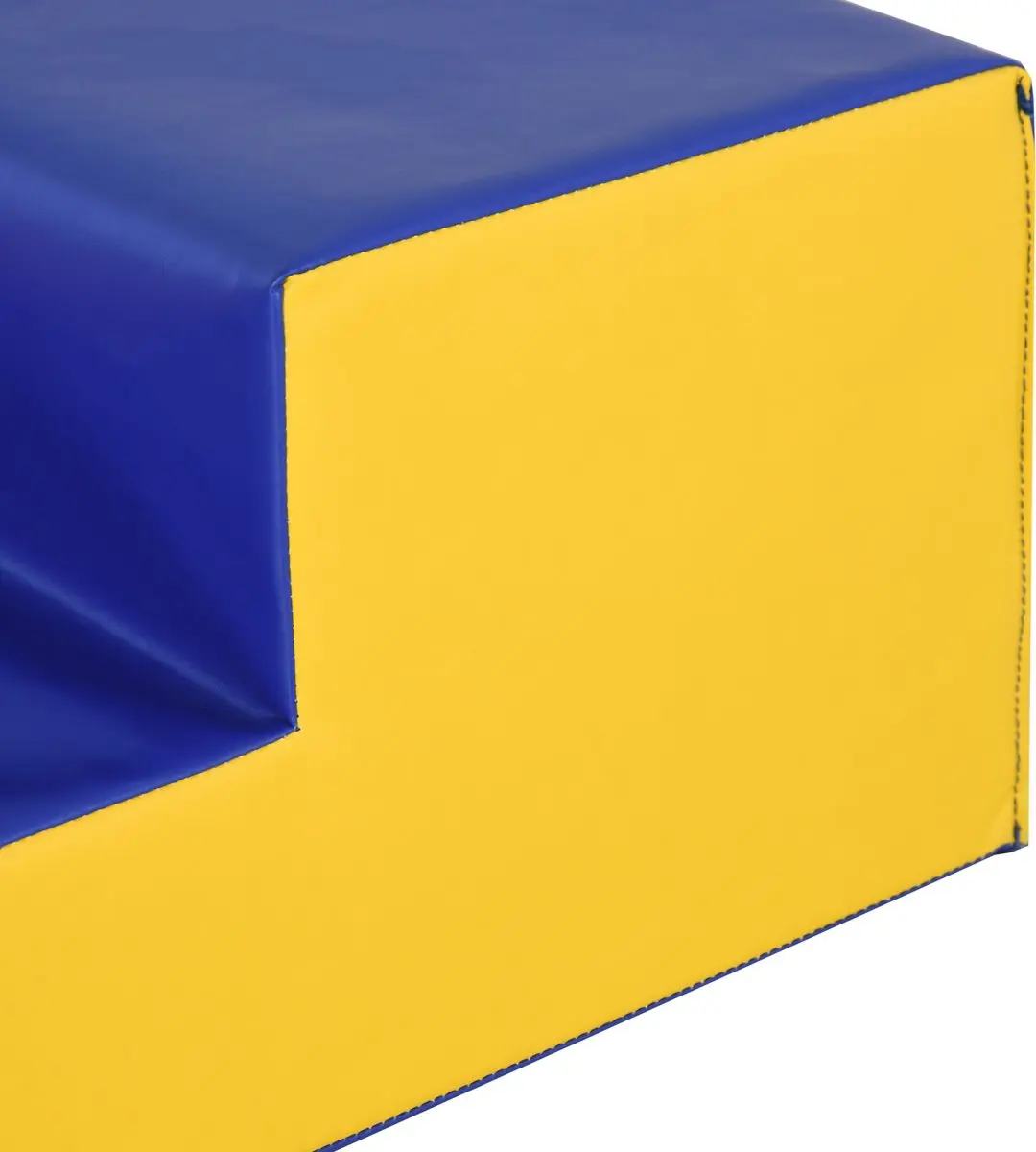 Homcom Kids Soft Play Set 50x50x25cm - 2 Stuks - Rood/Geel/Blauw