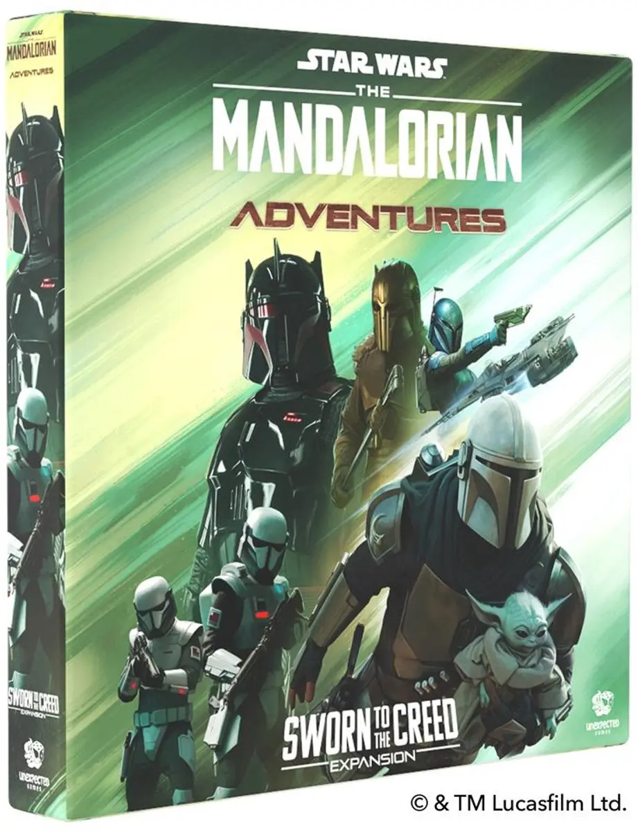 Asmodee Star Wars Mandalorian Avontuur Sworn to the Creed UG07