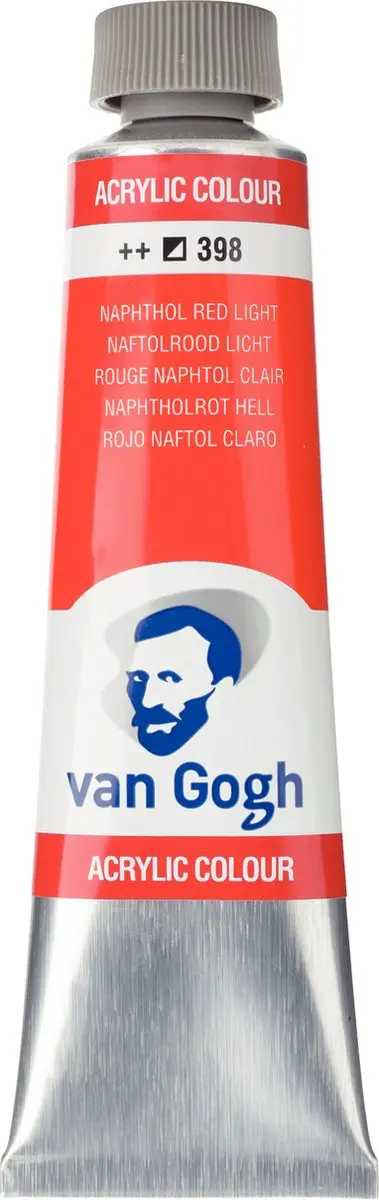 Van Gogh Acrylverf 398 Naftolrood Licht