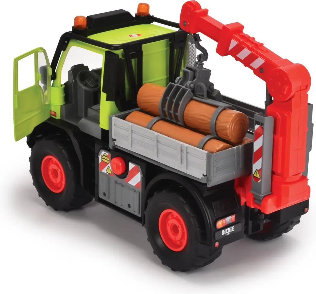 Dickie Toys Unimog U530 Speelgoedvoertuig 50cm - Licht & Geluid - Groen