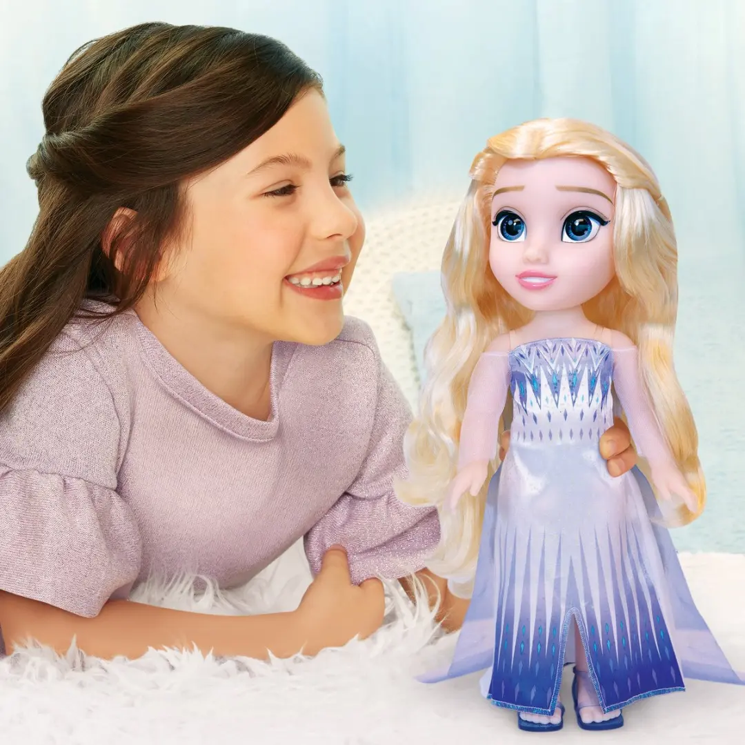 Disney Frozen Elsa Sneeuwkoningin Pop 38cm - Meerkleurig