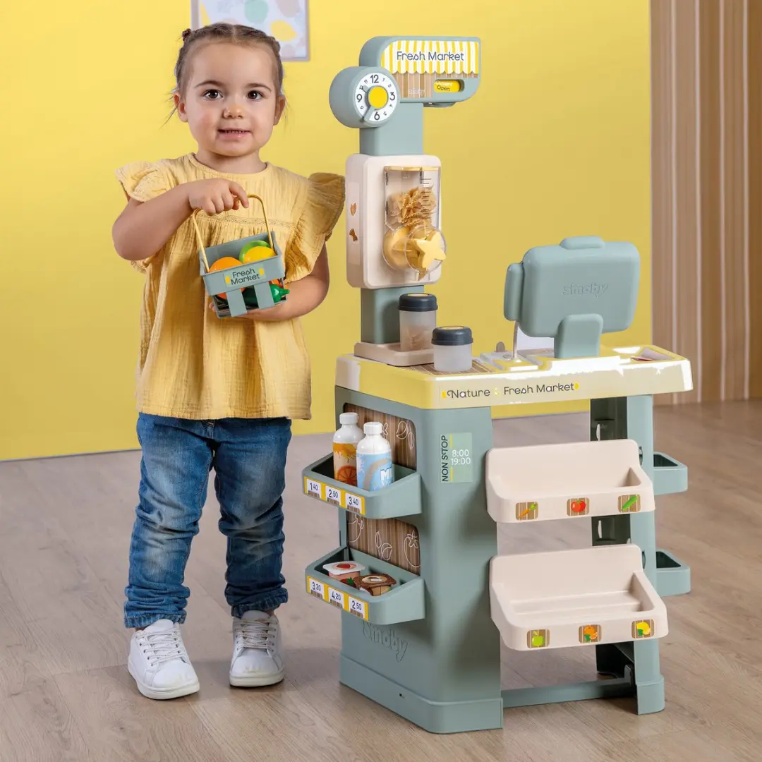 Smoby Speelgoedkassa met 35 Accessoires