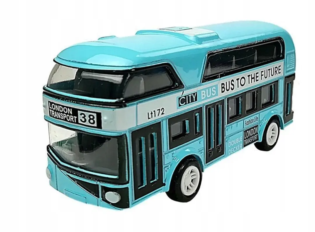 LEAN TOYS Dubbeldekkerbusspeelgoed 5905991027065 - Meerkleurig