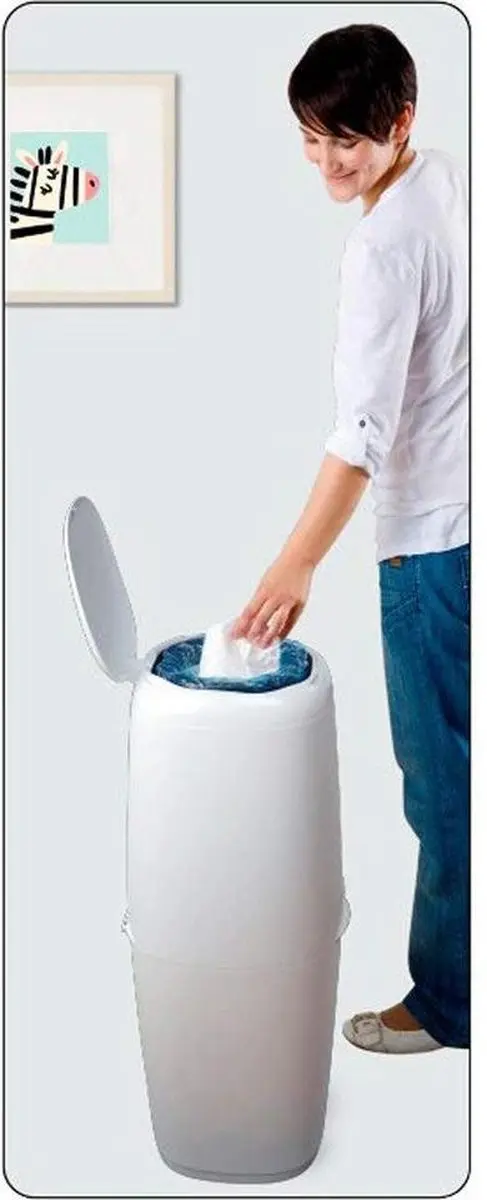 Angelcare Klassieke XL Luieremmer - 25 Stuks - Wit