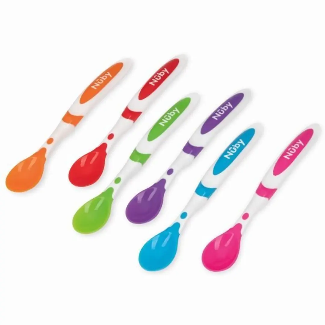 Nûby Set Speenlepels 6 Stuks - Multicolor