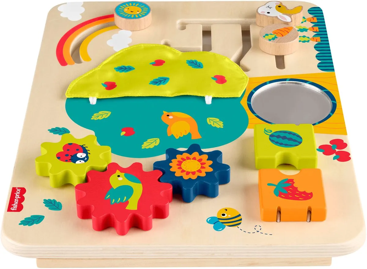 Fisher-Price Houten Activiteitenspeelgoed - Multicolor - afbeelding 6 van 6