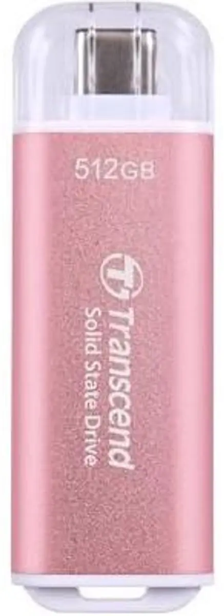 Transcend ESD300 512GB SSD - Roze