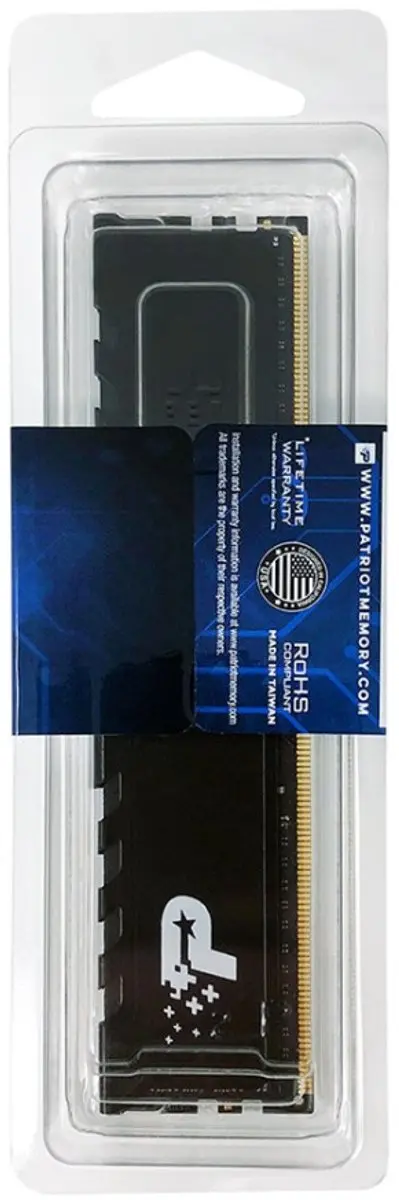 Patriot Premium Black Serie PSP416G3200H1 DDR4 RAM 16GB 3200MHz