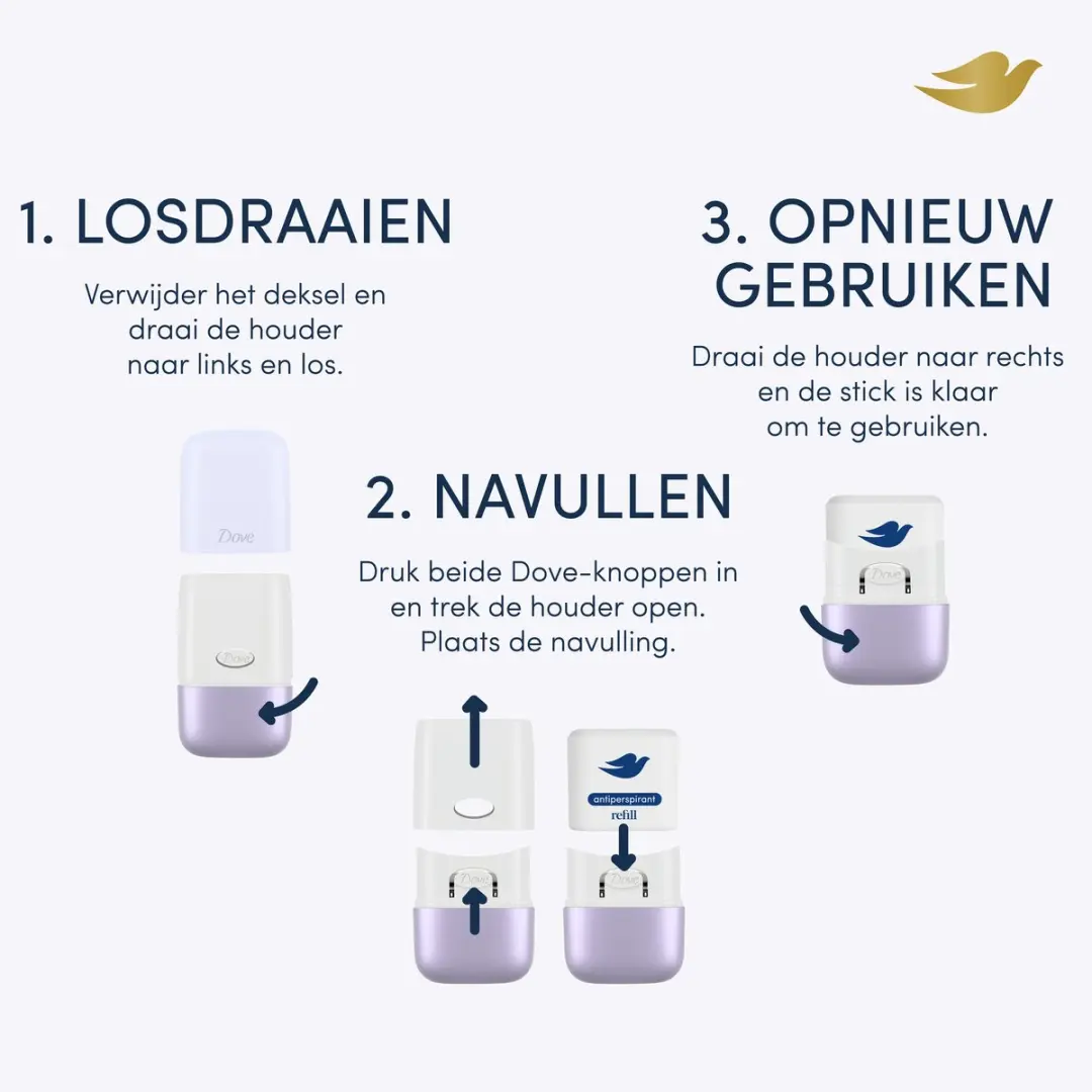 Dove Anti-Transpirant Starterkit No. 4 Violet & Tonka Bean 35ml