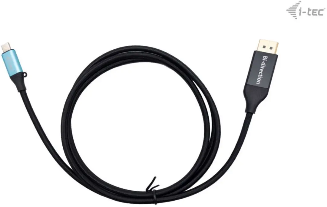 I-tec USB-C DisplayPort Adapter 8K/30Hz 150cm - Zwart