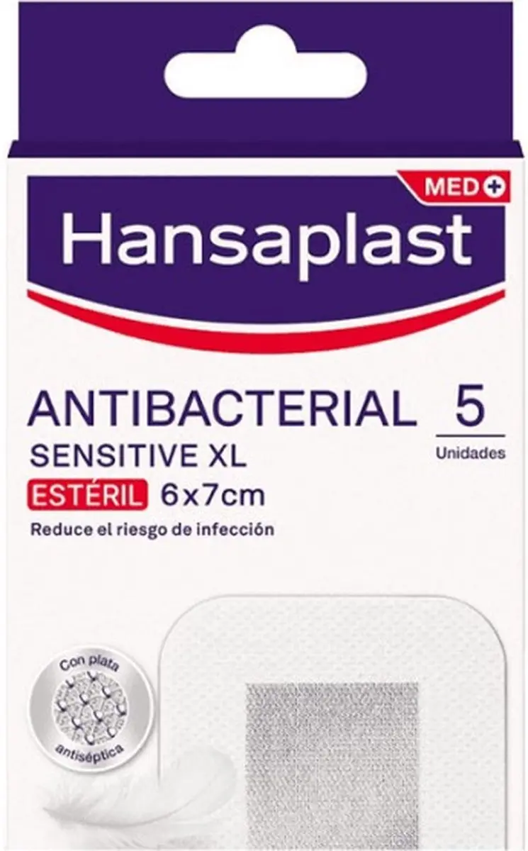 Hansaplast Sensitive XL 6x7cm