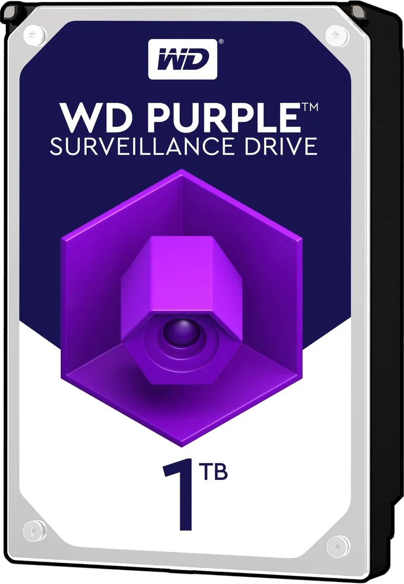 Western Digital WD10PURZ Purple 3.5" Harde Schijf 1TB