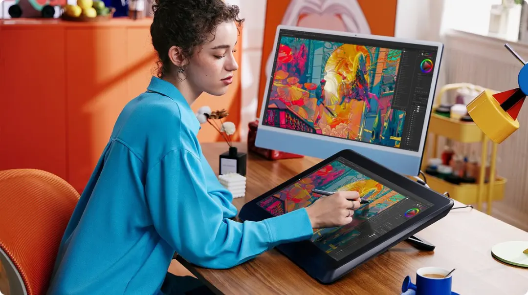 XPPen Artist 22 Plus MD220FH Grafisch Tablet - 21,5 inch - Zwart