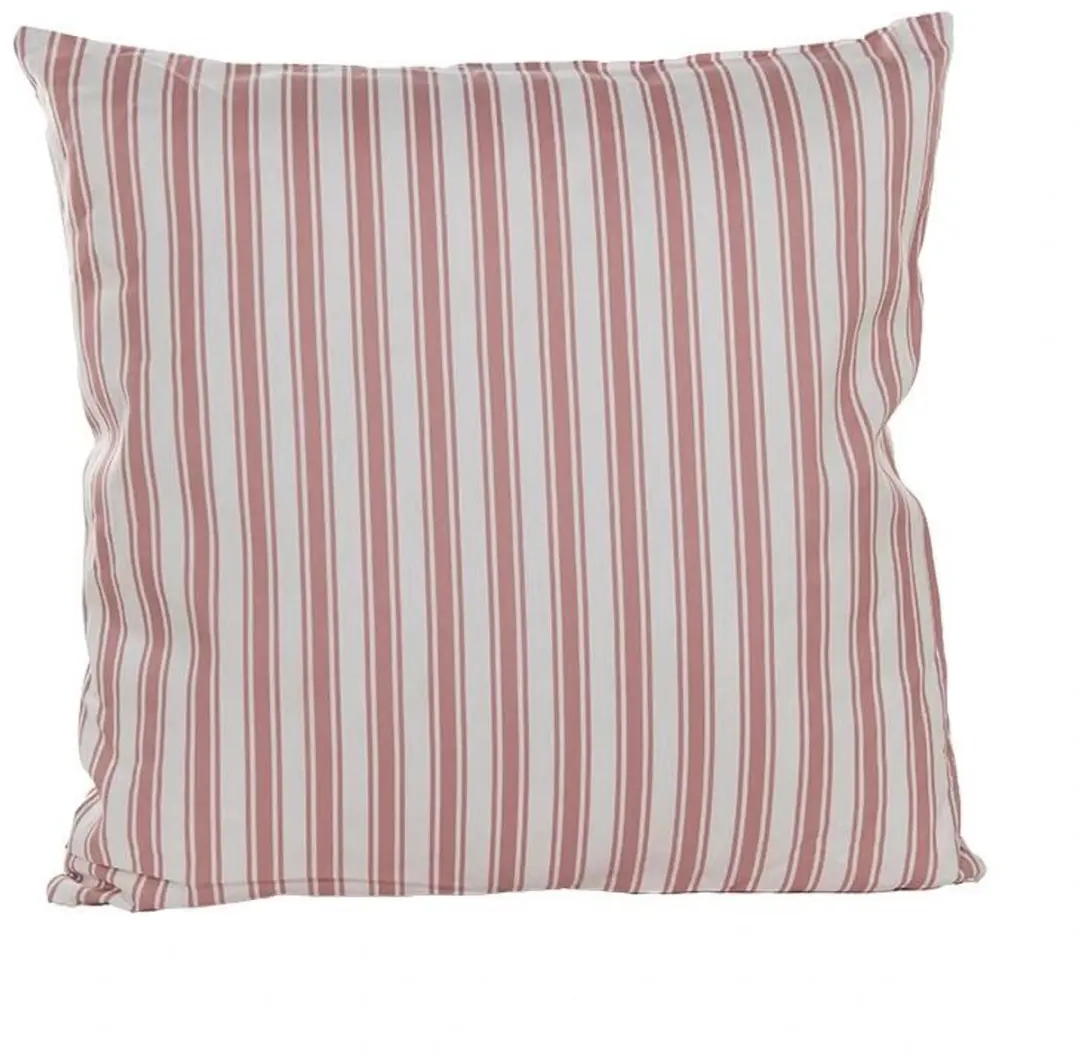 Anna's Collection Buitenkussen 45x45cm Roze Streep
