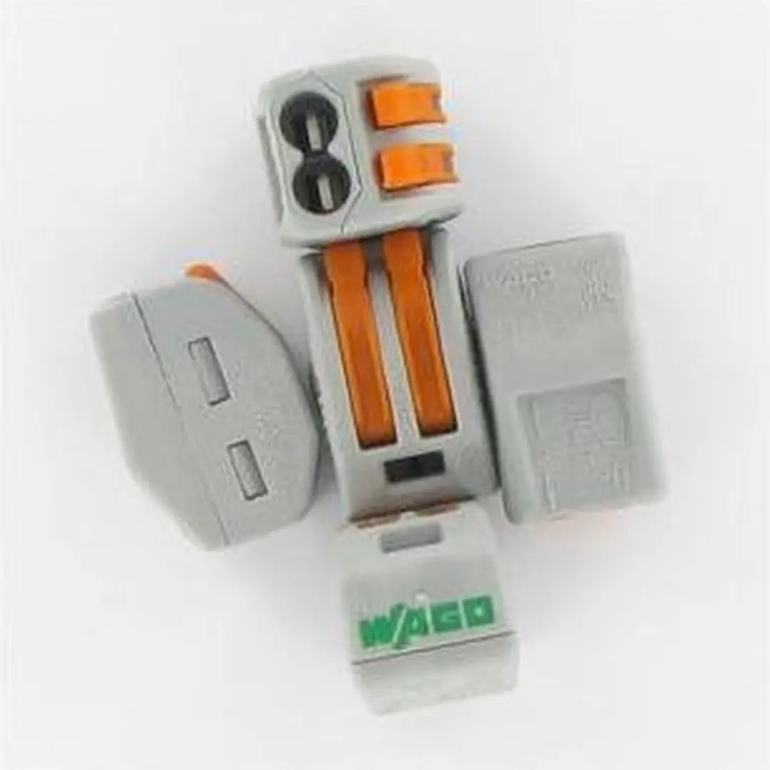 Wago Lasklem 2-voudig 0,2-4,0mm²