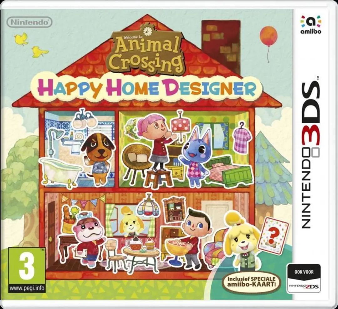 Nintendo Animal Crossing Happy Home Designer 3DS