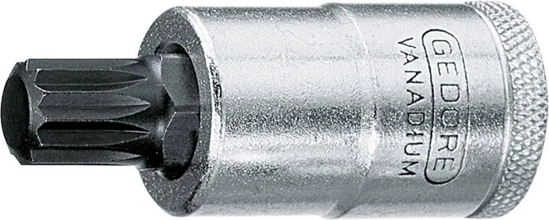 Gedore INX 19 18 2950952 Veeltand Schroevendraaierdop 1/2