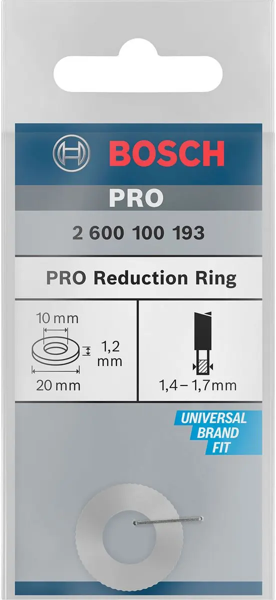 Bosch Professional Reduceerring 2600100193 - Metaal