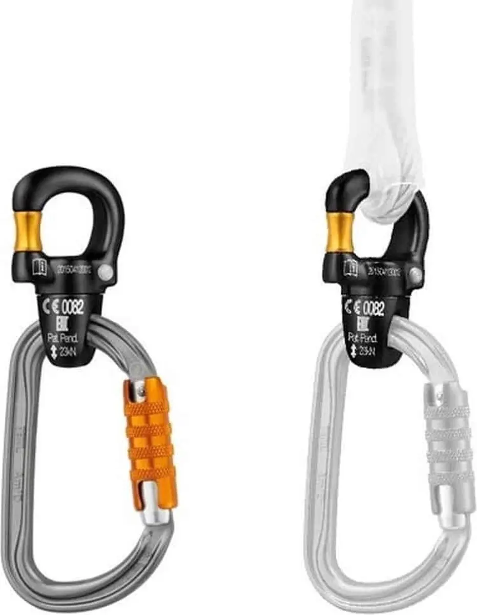 Petzl Micro Swivel - 2 Bevestigingspunten