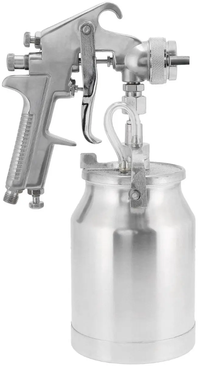 Airpress Verfspuit 0.6L - 1.8mm Nozzle - Zilver