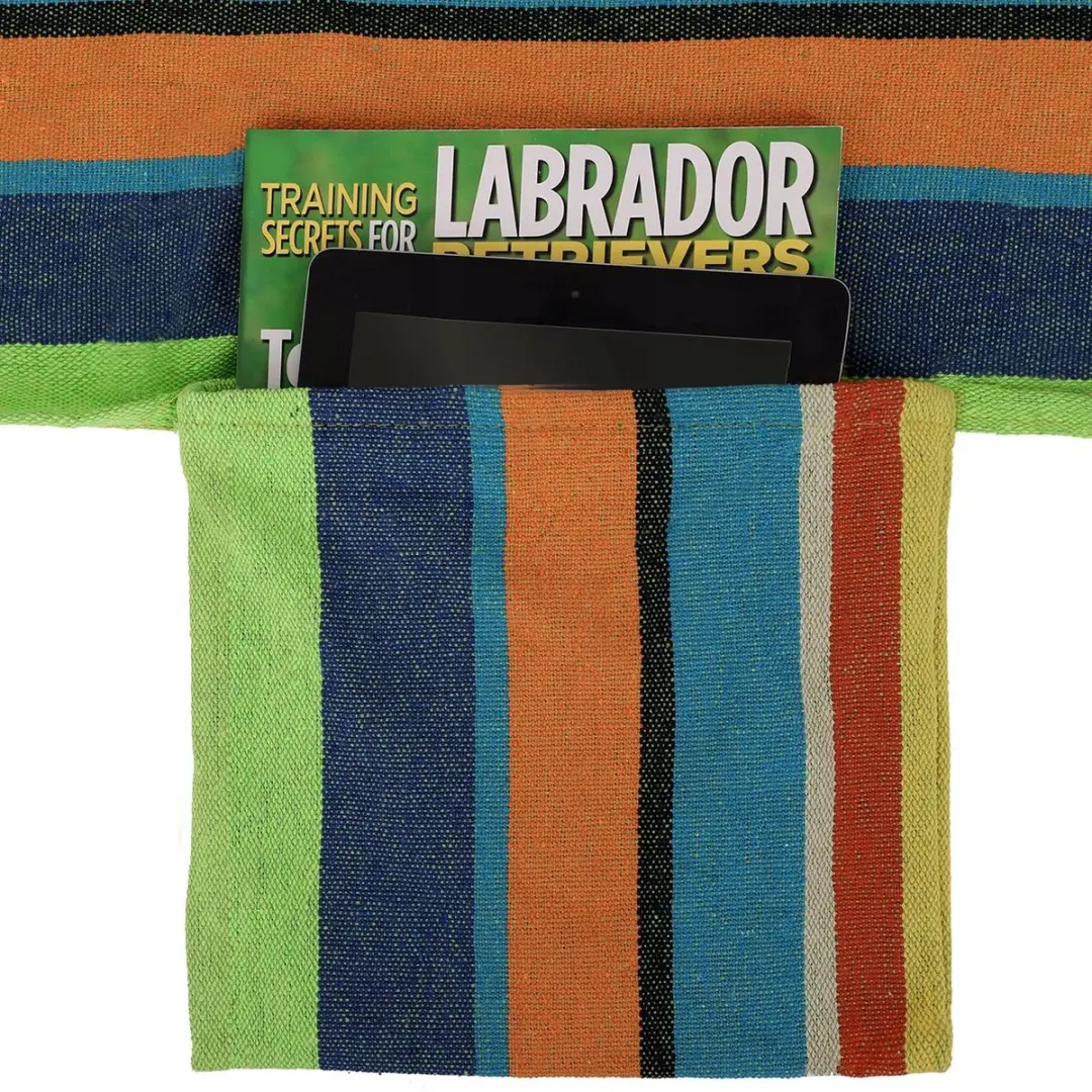 Songmics Dubbele Hangmat 210x150cm - Multicolor - afbeelding 2 van 5