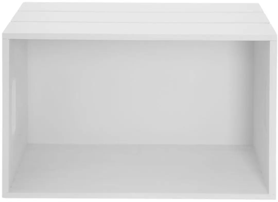Orion Houten Opbergdoos 26x16x11cm - Wit