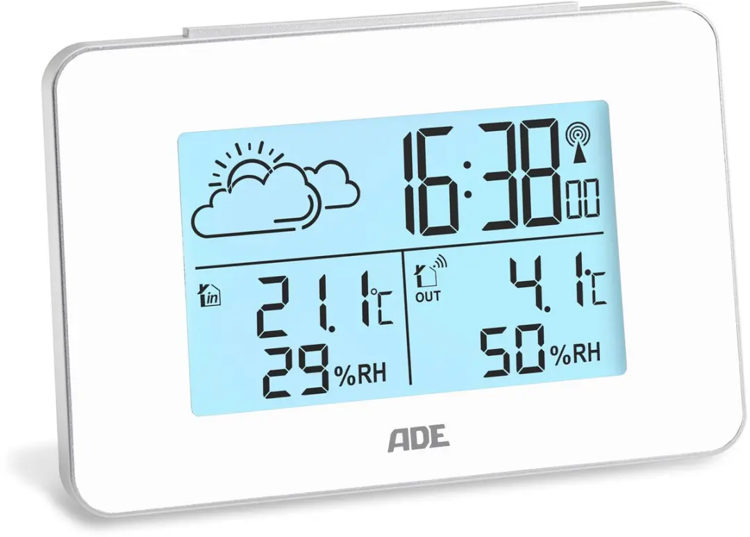 ADE Digitaal Weerstation Wit