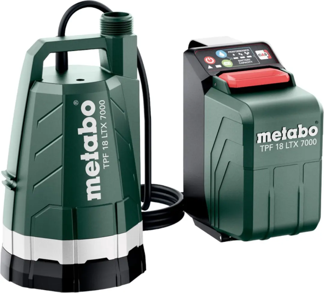 Metabo TPF 18 LTX 7000 Akku Dompelpomp 7000 l/h