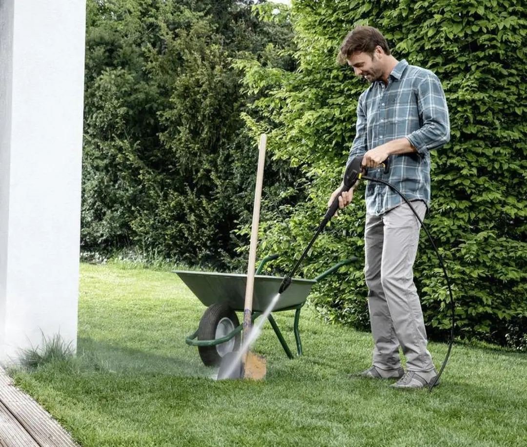 Kärcher K2 Basic Car Hogedrukreiniger 1400W - 360L/u - Zwart/Geel