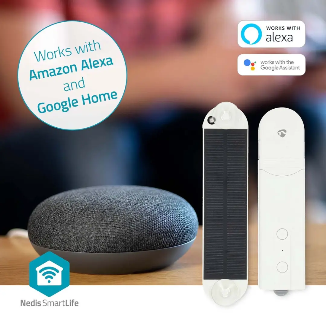 Nedis SmartLife Gordijnrobot BTMR10WT - Zonwering - Wit