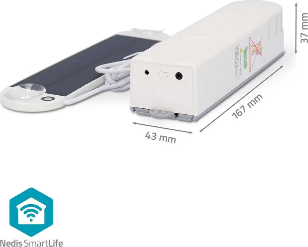 Nedis SmartLife Gordijnrobot BTMR10WT - Zonwering - Wit